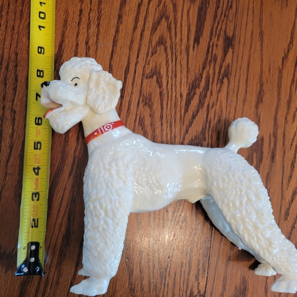 Breyer Poodle Dog ~ Vintage 1950s-60s ~ Regal ~ Molded Plastic ~ Adorable! - Picture 7 of 16